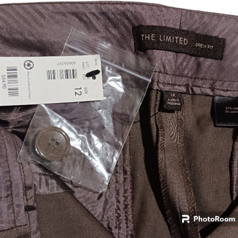 SOLD The Limited Drew Fit Cuffed Ankle Pants - Picture 6 of 8